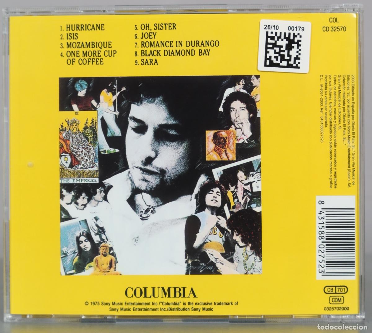 CDs de m&uacute;sica: CD. Desire - Bob Dylan - Foto 2