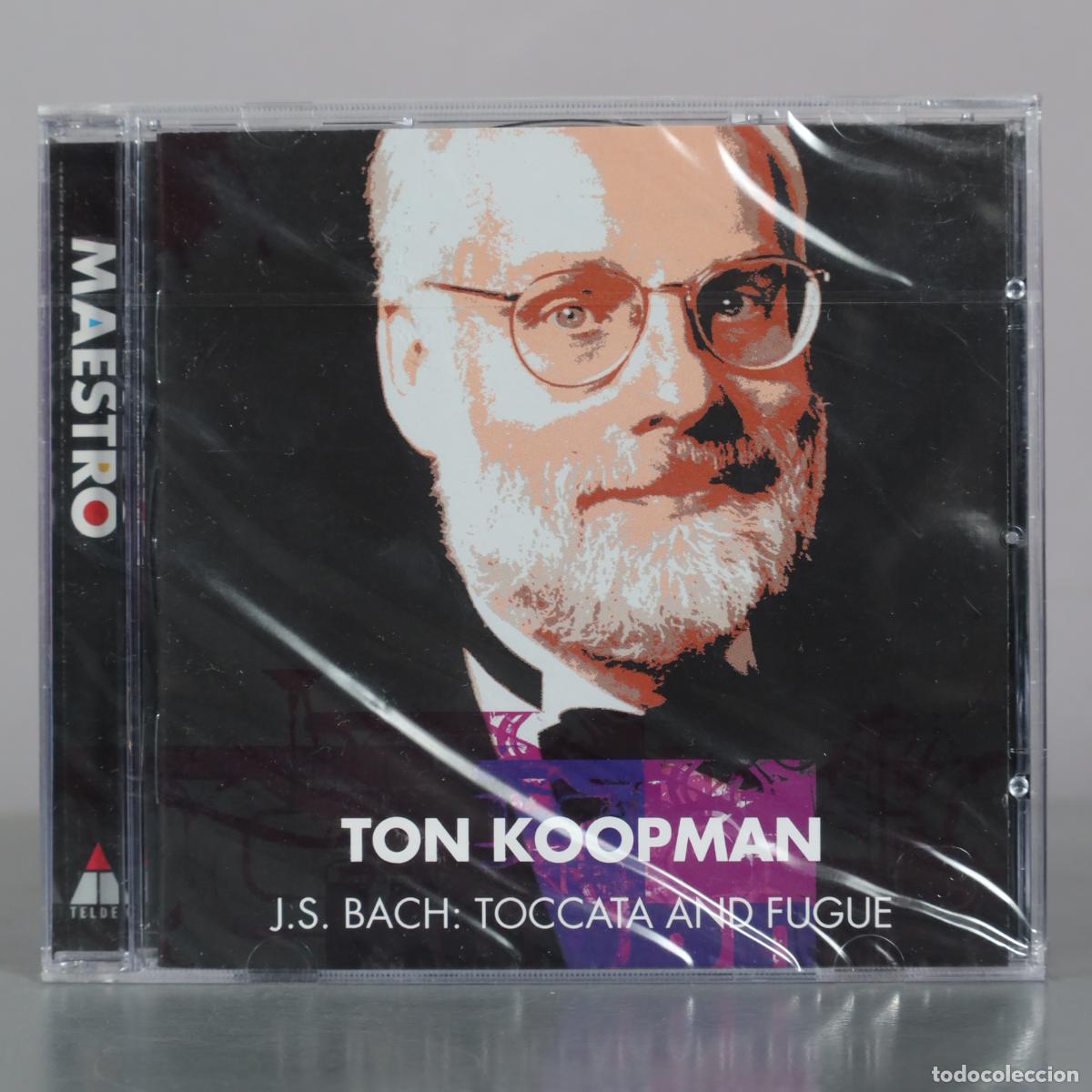 CDs de m&uacute;sica: CD. J.S. Bach: Toccata and Fugue - Ton Koopman - Teldec . PRECINTADO