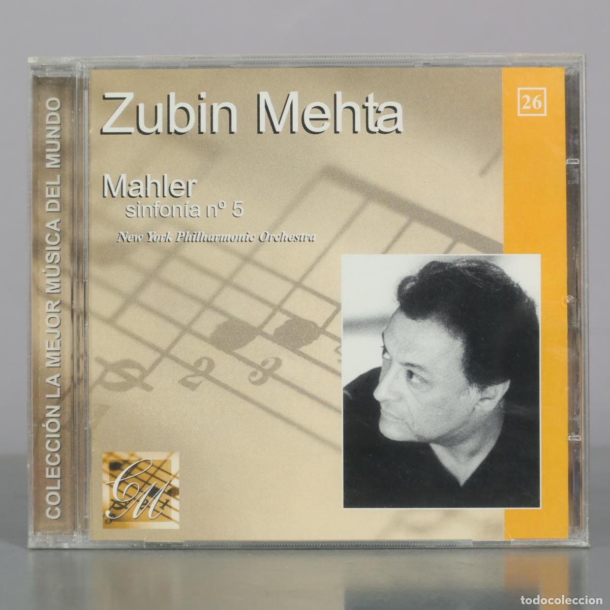 Music CDs: CD. Sinfon&iacute;a n&ordm; 5 - Gustav Mahler - Zubin Mehta, New York Philharmonic Orchestra . PRECINTADO