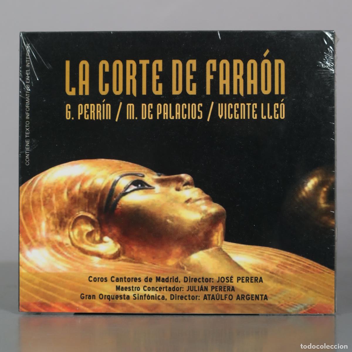 CDs de m&uacute;sica: CD. La corte de Fara&oacute;n - G. Perr&iacute;n, M. de Palacios, Vicente Lle&oacute; - Vocaci&oacute;n Records . PRECINTADO