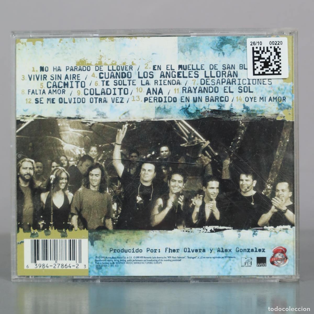 CDs de m&uacute;sica: CD. Man&aacute; - Unplugged - Foto 2