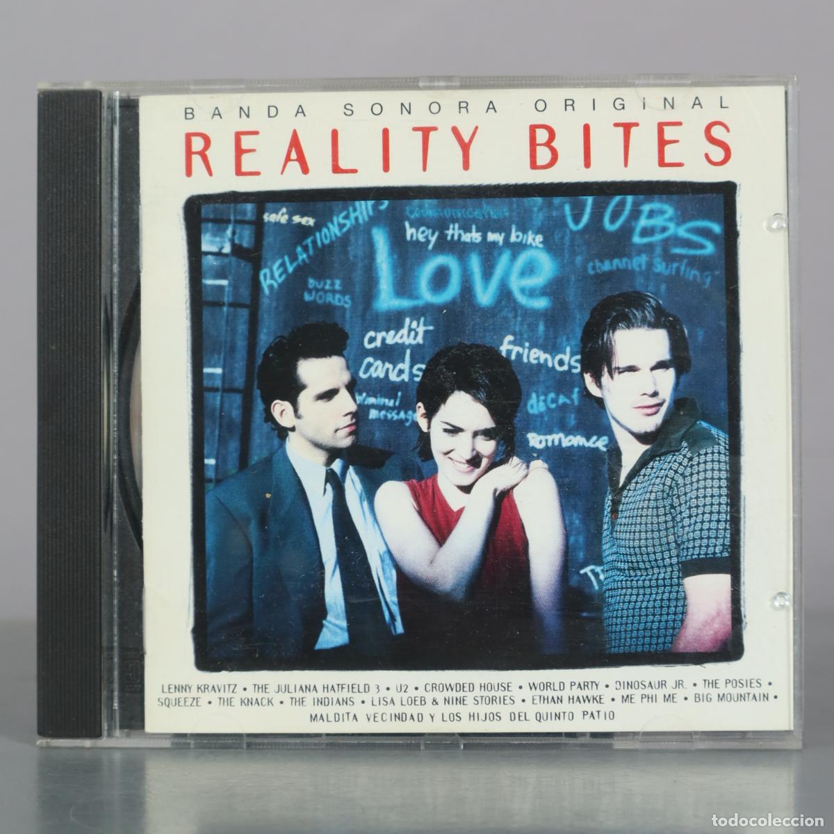 CD de M&uacute;sica: CD. Reality Bites - Banda Sonora Original - Lenny Kravitz, The Juliana Hatfield 3, U2, Crowded