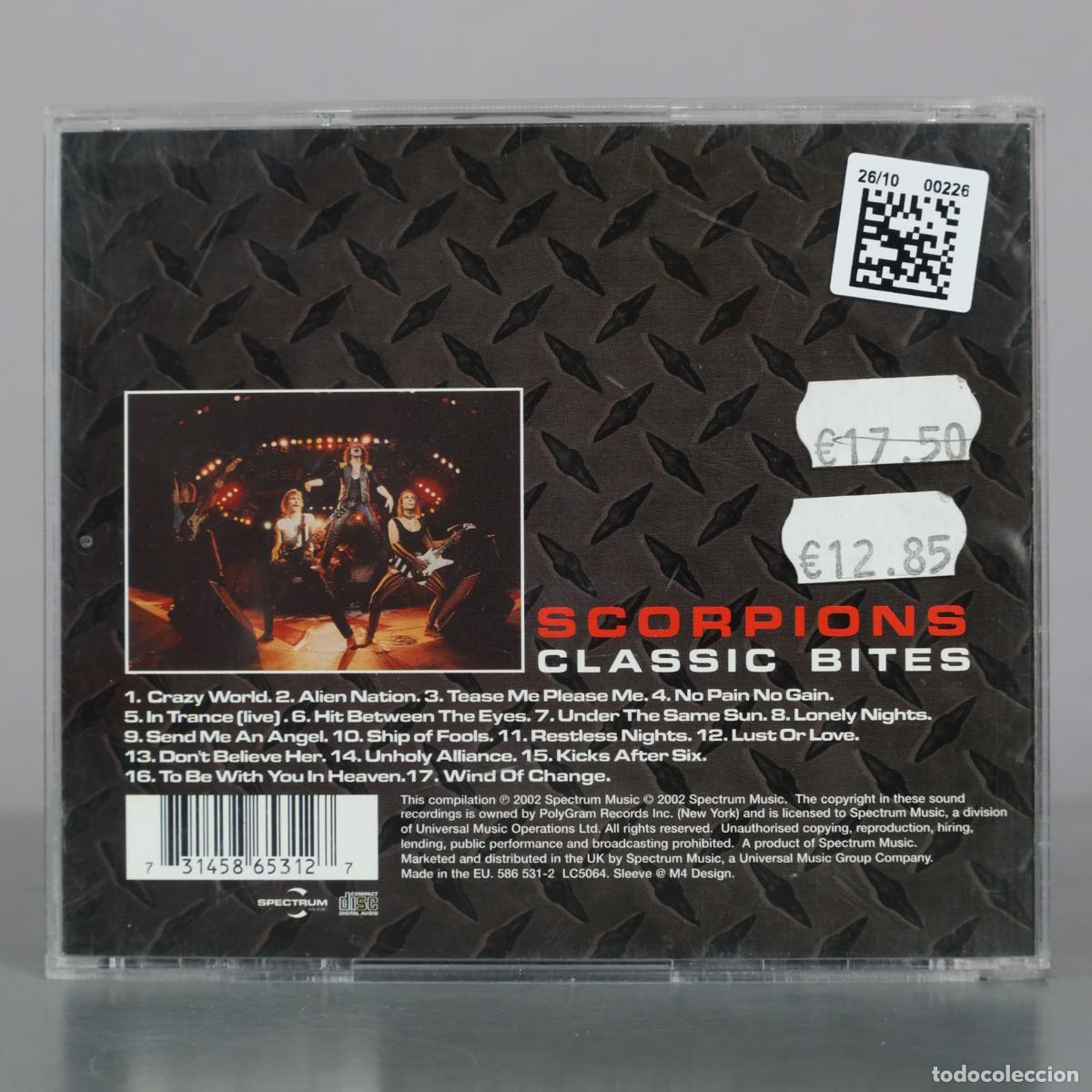 CDs de m&uacute;sica: CD. Classic Bites - Scorpions - Foto 2