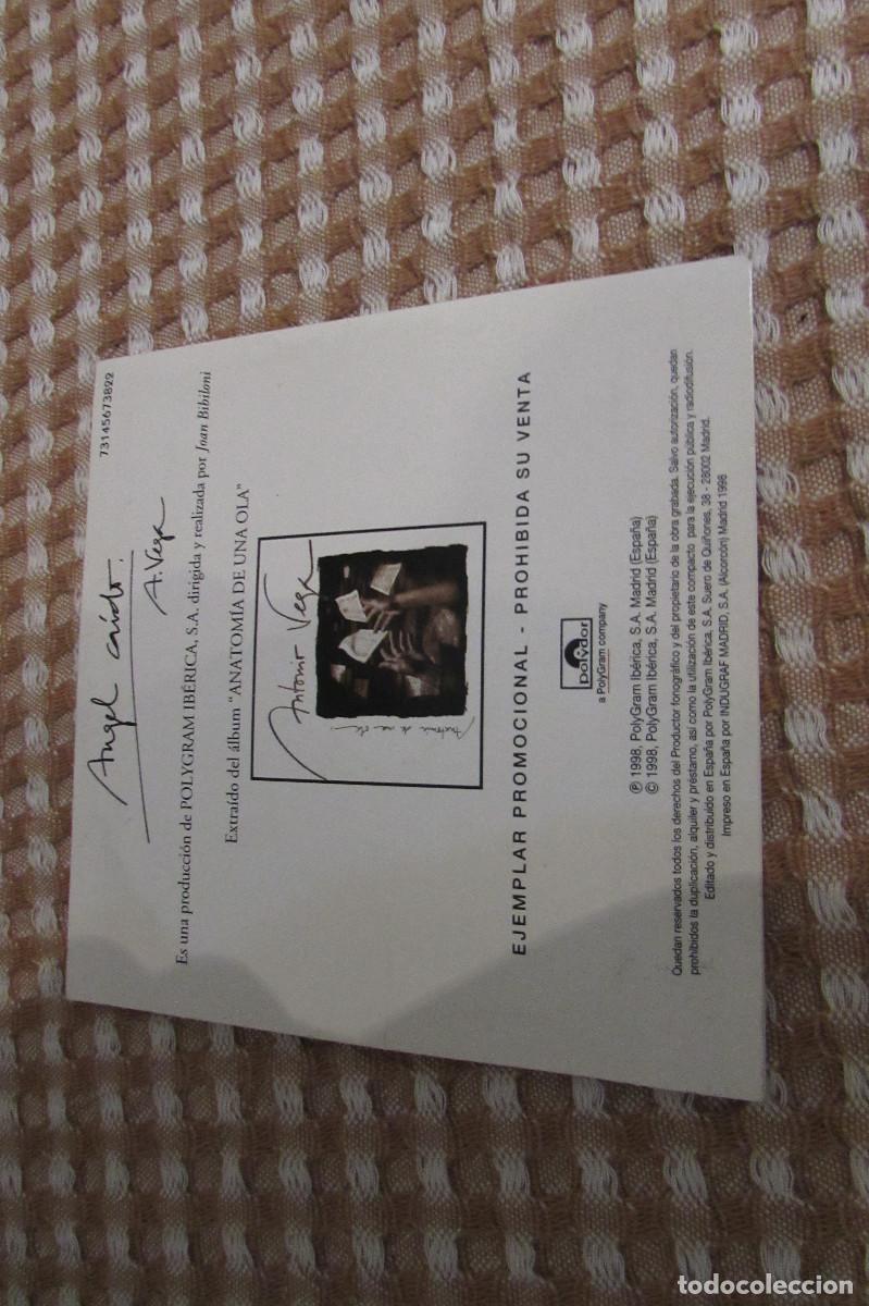 CDs de m&uacute;sica: ANTONIO VEGA - ANGEL CAIDO CD SINGLE - Foto 4