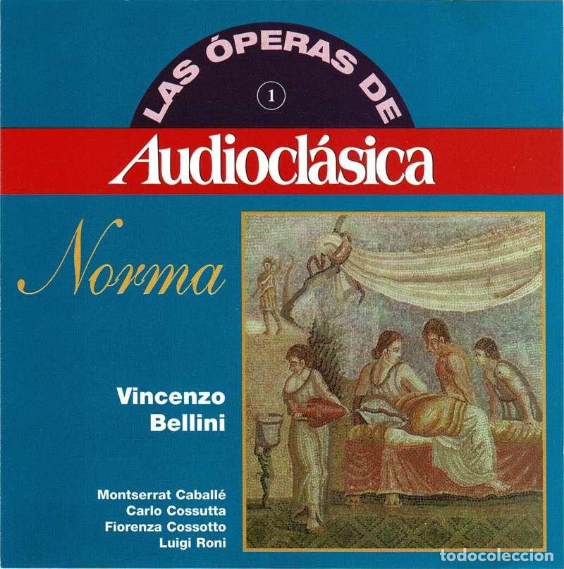 CDs de m&uacute;sica: Vincenzo Bellini - Las Operas de Audiocl&aacute;sica 1. Norma. CD