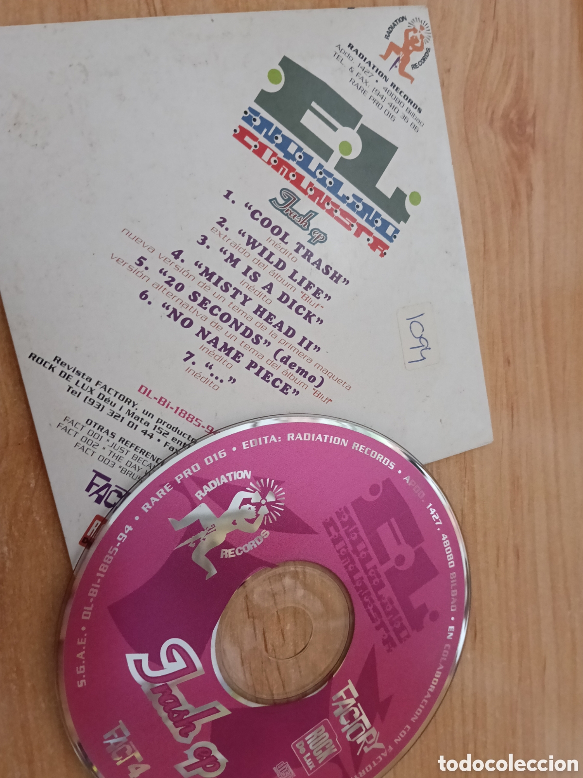 CDs de m&uacute;sica: cd El Inquilino Comunista &ndash; Trash Ep - Foto 2