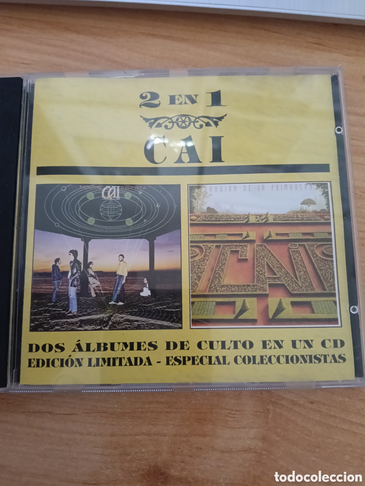 CDs de Musique: Cd CAI dos &aacute;lbumes de culto en un cd &rdquo;Noche andaluza / Canci&oacute;n de la primavera&rdquo; 2 en 1 Rock andaluz