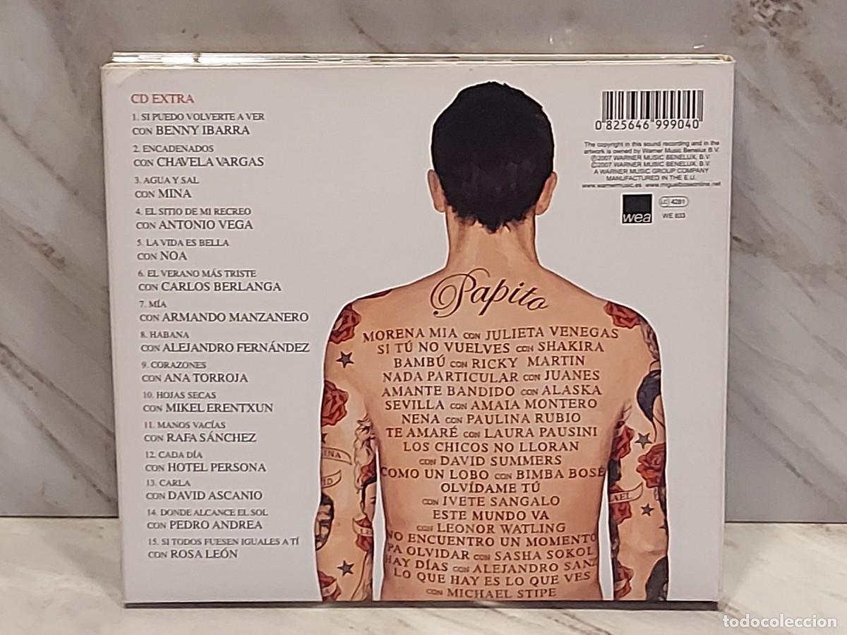 CDs de m&uacute;sica: MIGUEL BOS&Eacute; | PAPITO | 2 CD | CD + CD EXTRA | 2007 | DIGIPACK - Foto 3