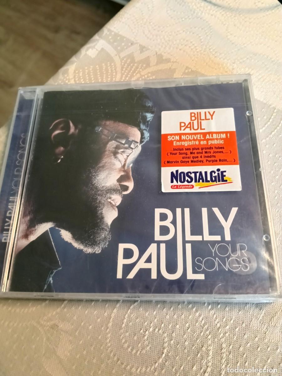 CDs de m&uacute;sica: RAR CD. BILLY PAUL. YOUR SONGS. SEALED. MINT!!!. STICKER