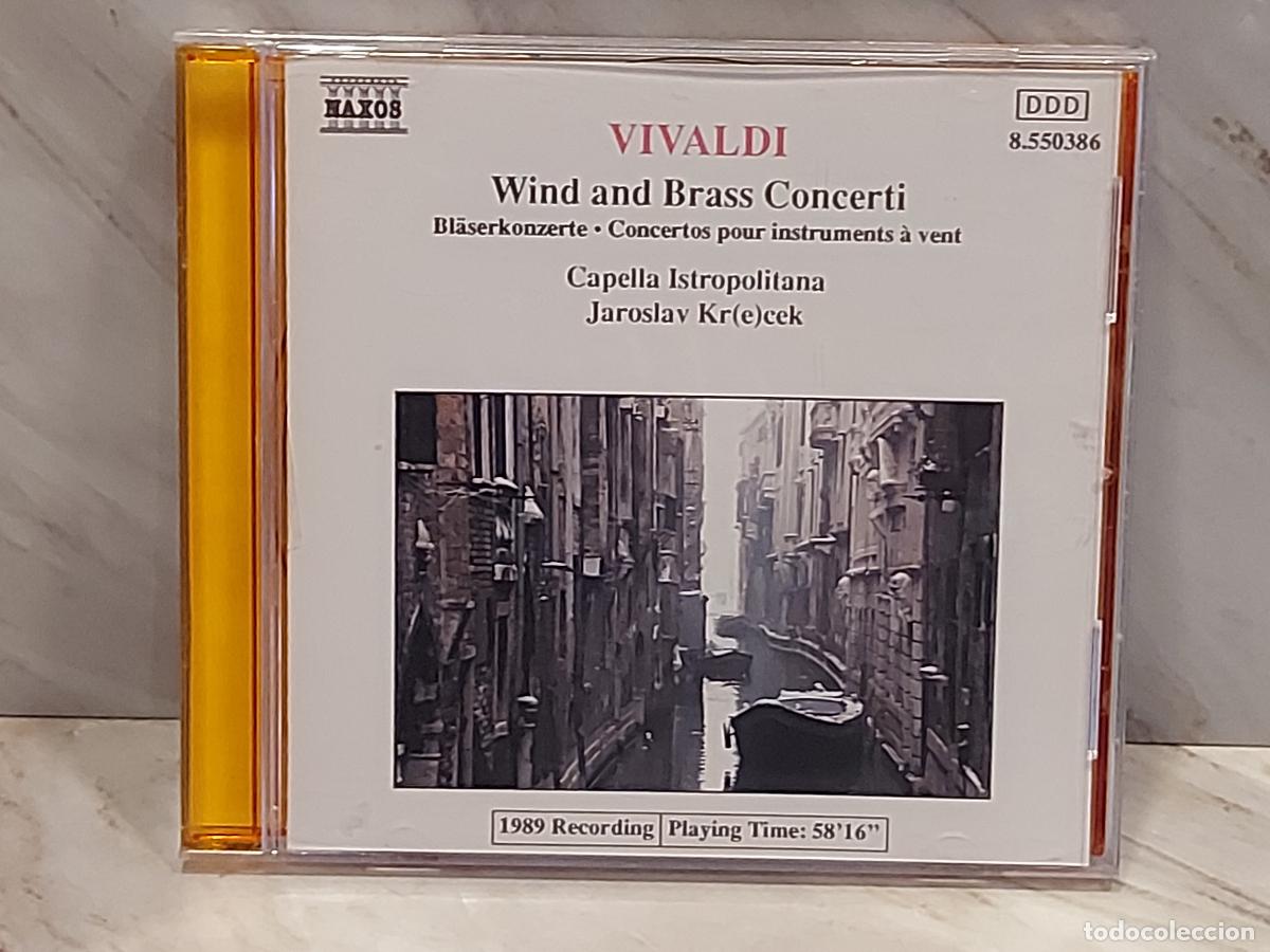 CD di Musica: VIVALDI | WIND AND BRASS CONCERTI | CAPELLA ISTROPOLITANA | NAXOS 8.550386 | CD