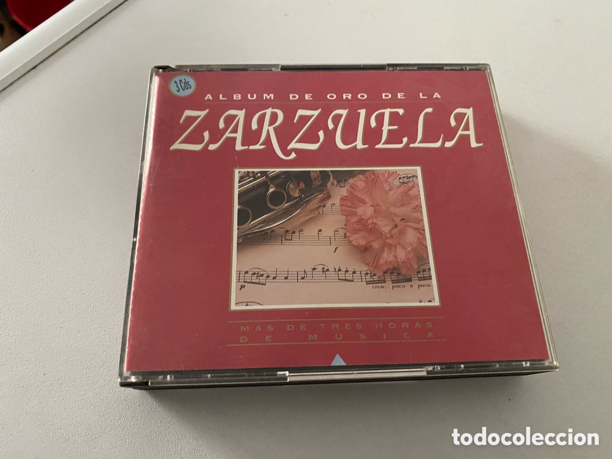 CDs de m&uacute;sica: Album De Oro De La Zarzuela 3 Cds