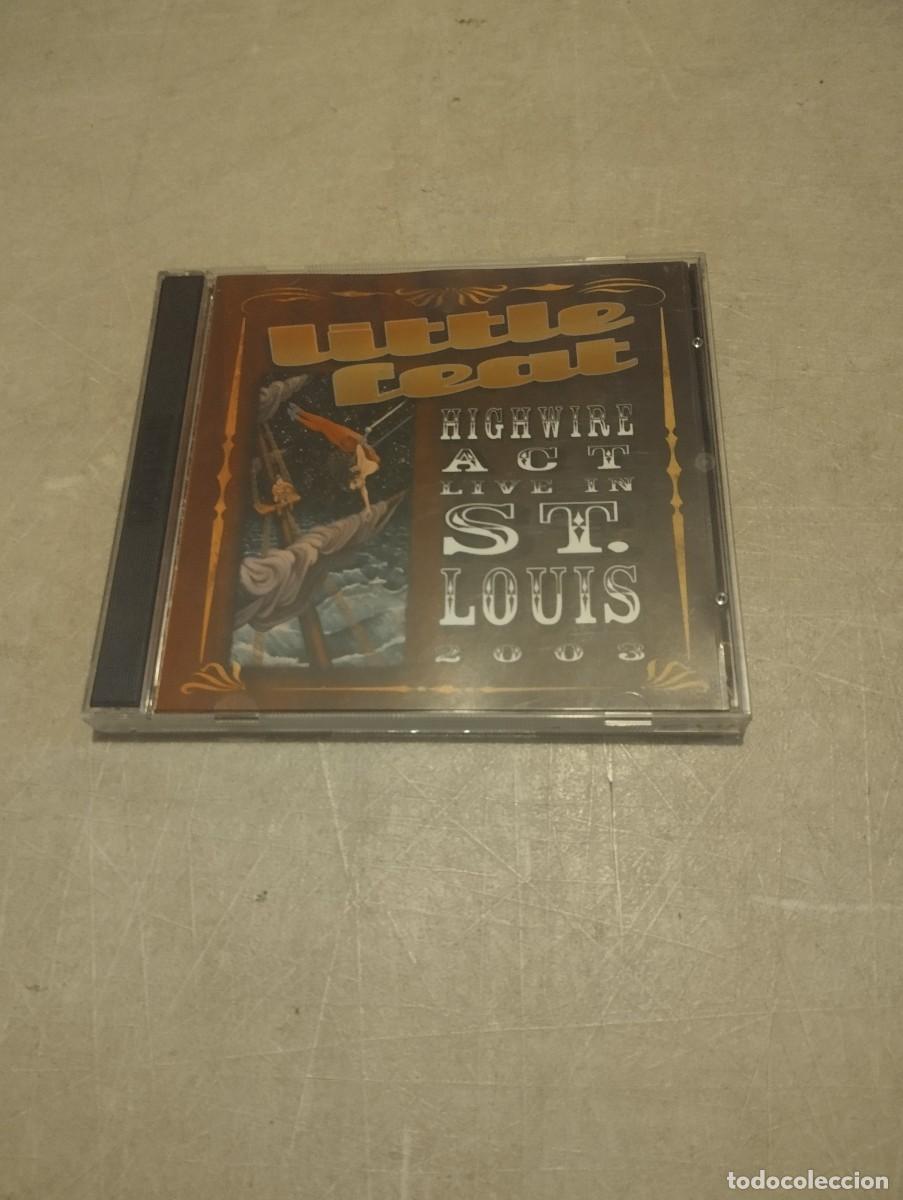 CDs de m&uacute;sica: LITTLE FEAT DOBLE CD HIGHWIRE ACT LIVE IN ST. LOUIS