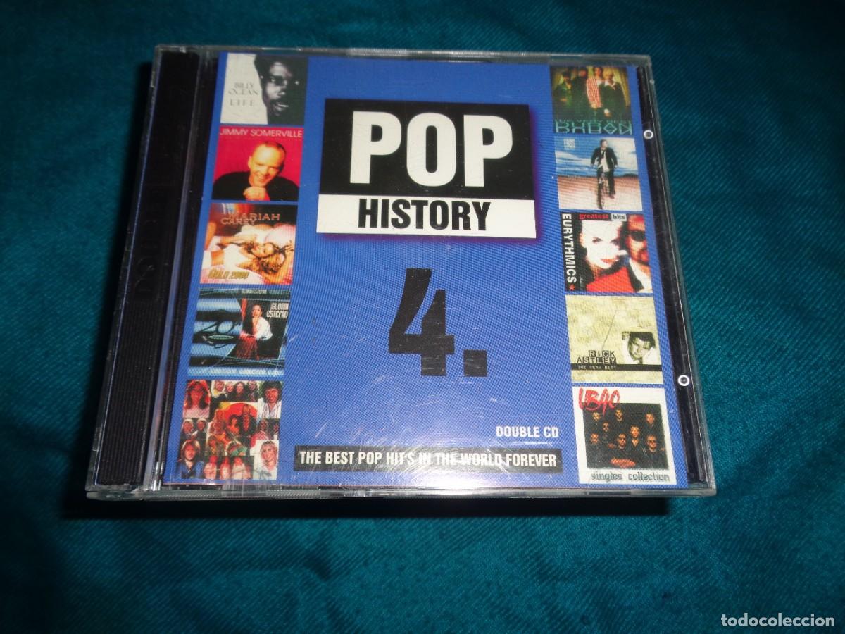 CDs de m&uacute;sica: POP HISTORY. VOL. 4. THE BEST POP HIT&acute;S IN THE WORLD FOREVER. 2 CD&acute;S