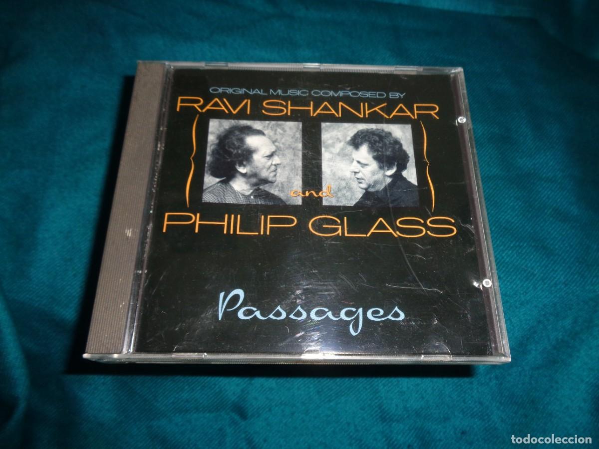 CDs de m&uacute;sica: RAVI SHANKAR & PHILIP GLASS. PASSAGES. CD