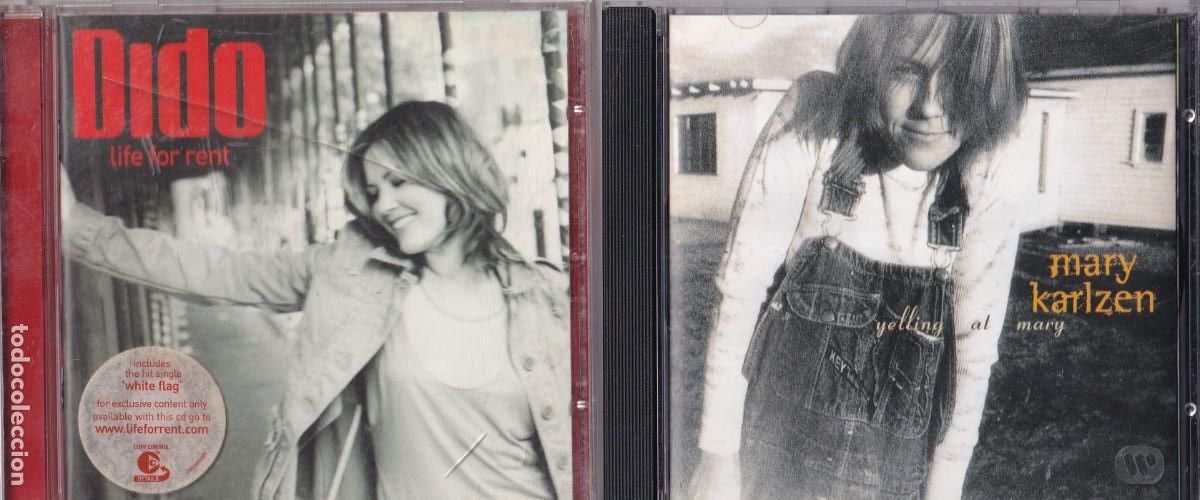 Music CDs: Lote 2 CD : Dido + Mary Karlzen