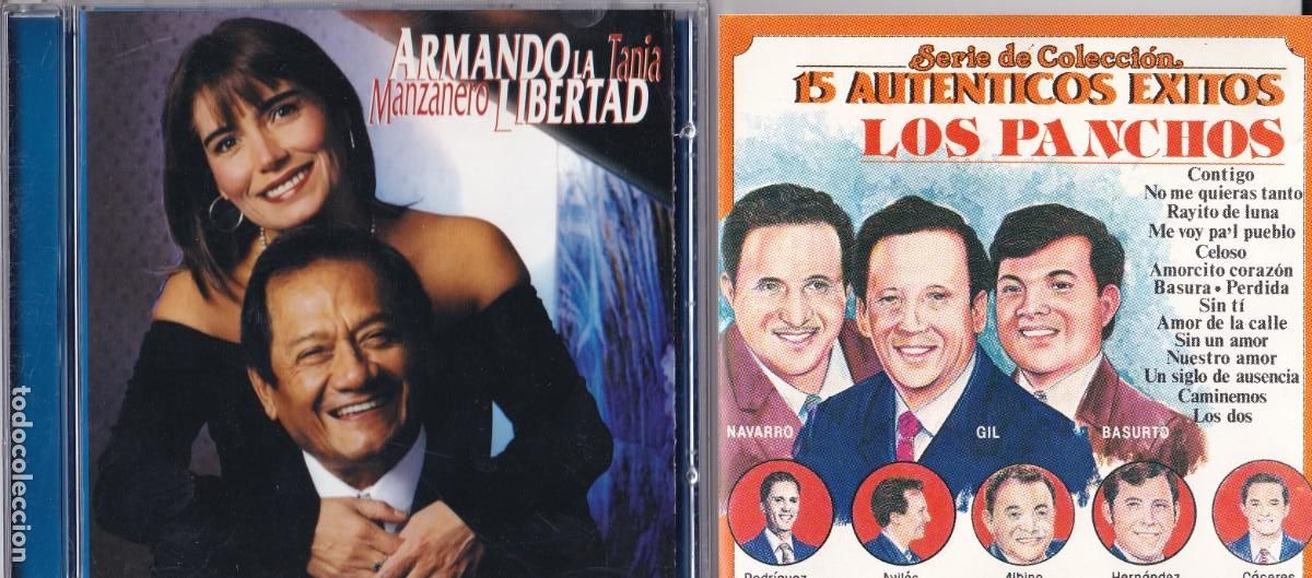 CD di Musica: Lote 2 CD : Los Panchos + Armando Manzanero