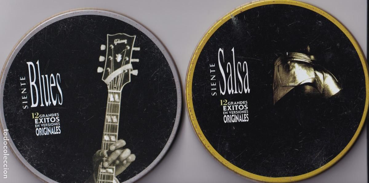 Music CDs: Lote 2 CD : Blues + Salsa