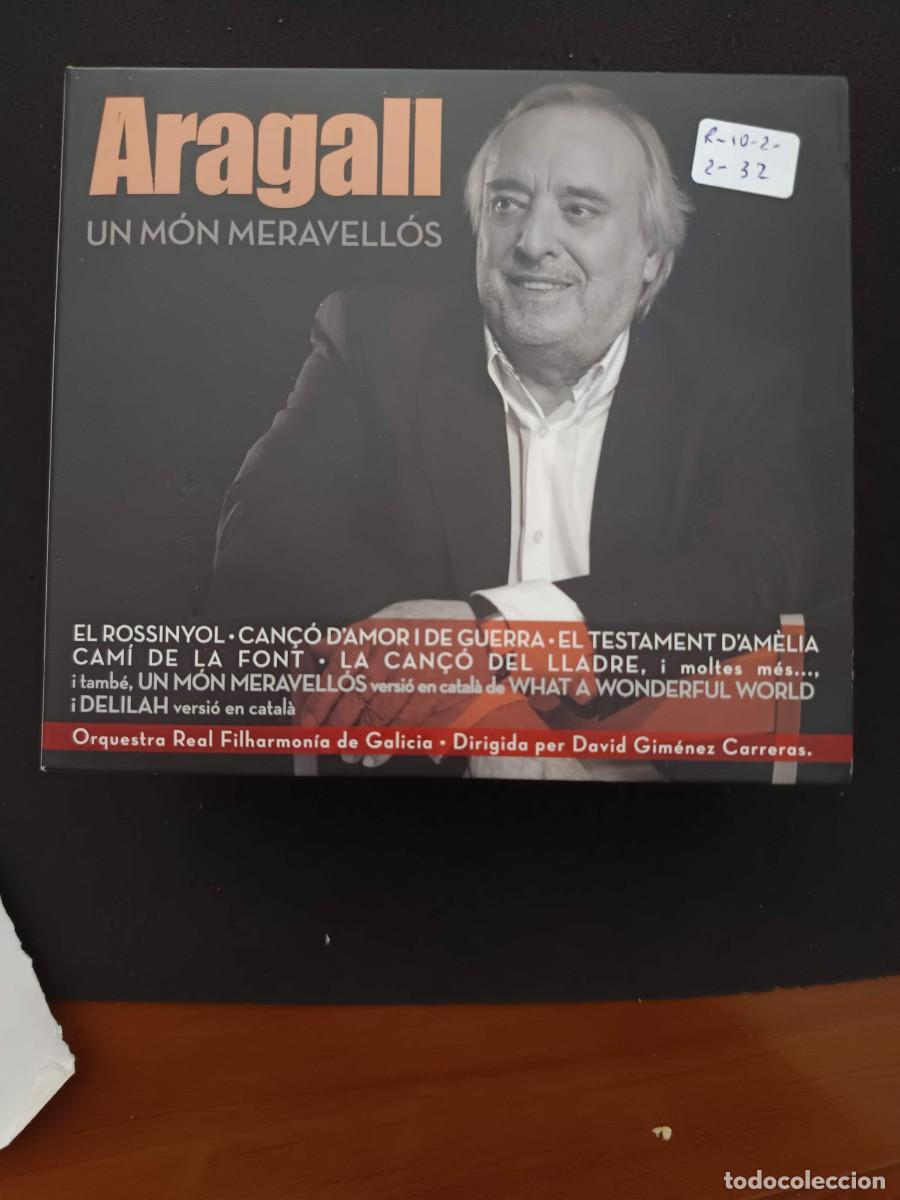 CDs de m&uacute;sica: ARAGALL. UN M&Oacute;N MERAVELL&Oacute;S. DIR: DAVID GIM&Eacute;NEZ CARRERAS. ORQUESTA REAL FILHARMONIA DE GALICIA