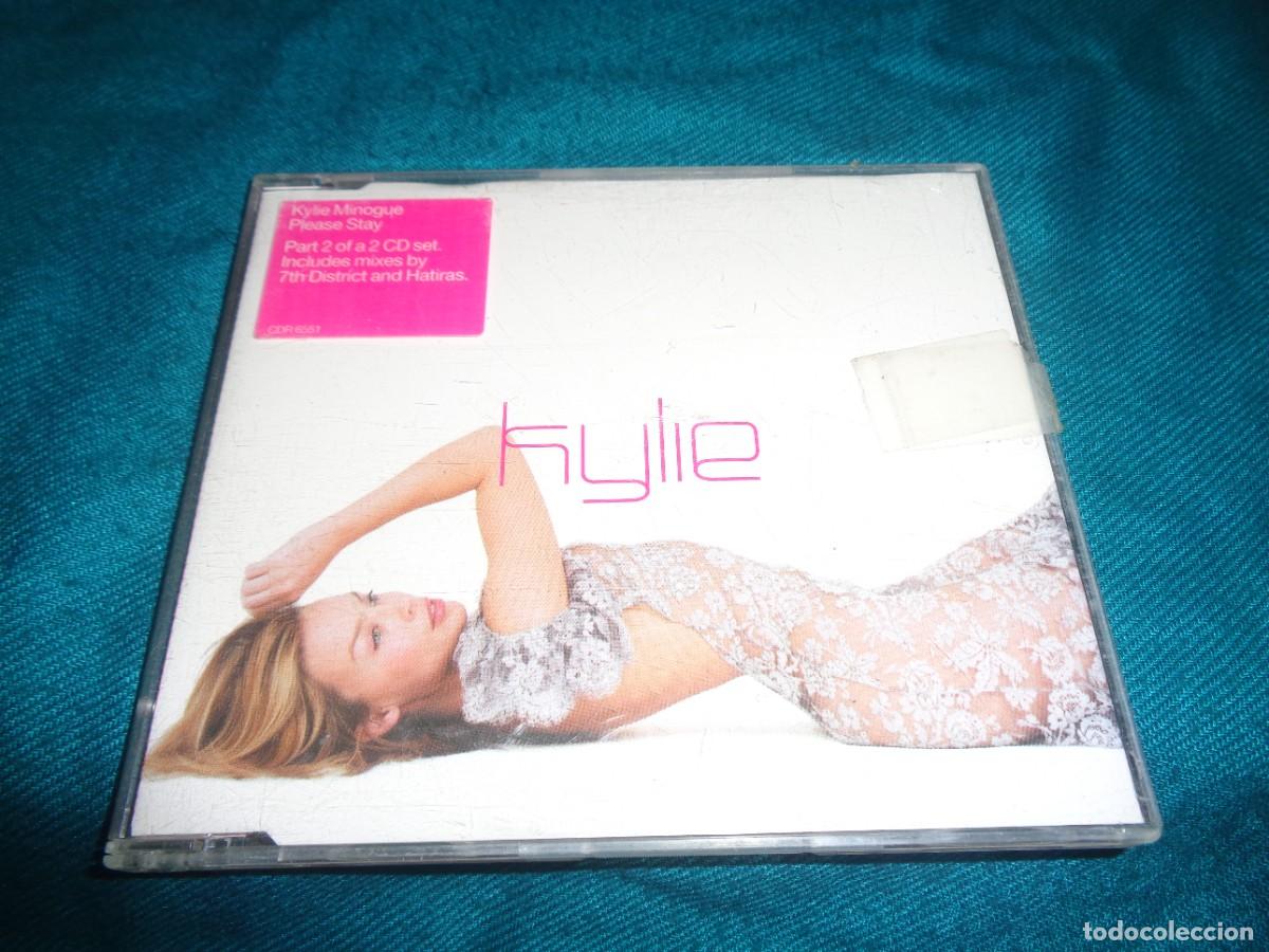CDs de m&uacute;sica: KYLIE MINOGUE. PLEASE STAY. CD 2.. CD SINGLE - Foto 1