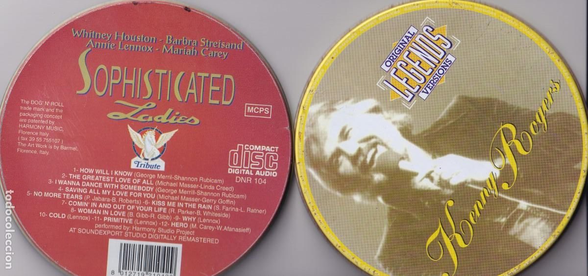 CD di Musica: Lote 2 CD : Sophisticated Ladies + Kenny Rogers