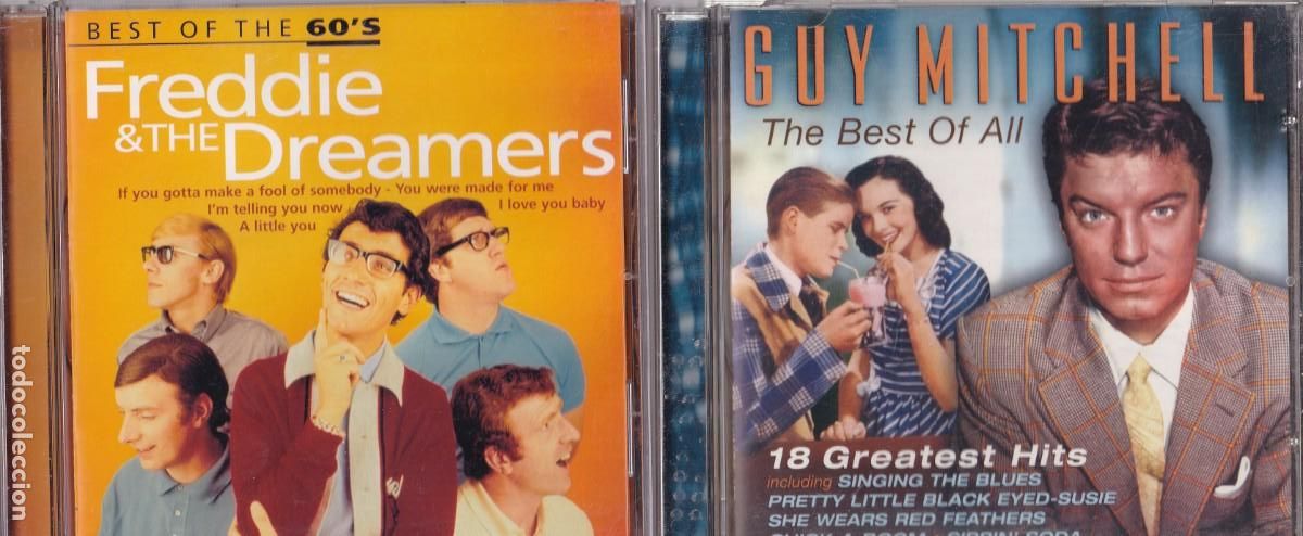 Music CDs: Lote 2 CD : Guy Mitchell + Freddie & the Dreamers