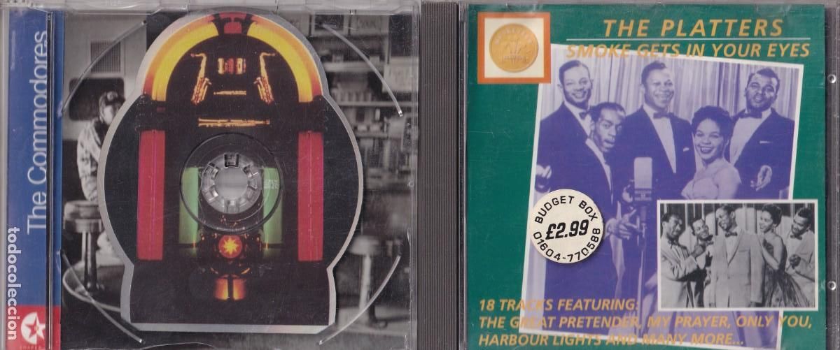 CDs de m&uacute;sica: Lote 2 CD : The Commodores + The Platters - Foto 1