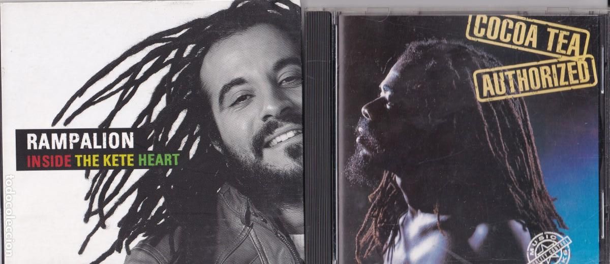 CDs de m&uacute;sica: Lote 2 CD Reggae : Cocoa Tea + Rampalion