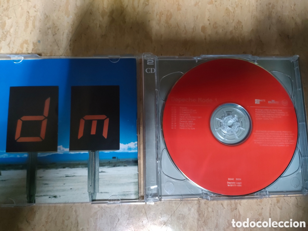 CDs de m&uacute;sica: Depeche Mode The Singles 86 98 2CDs - Foto 3