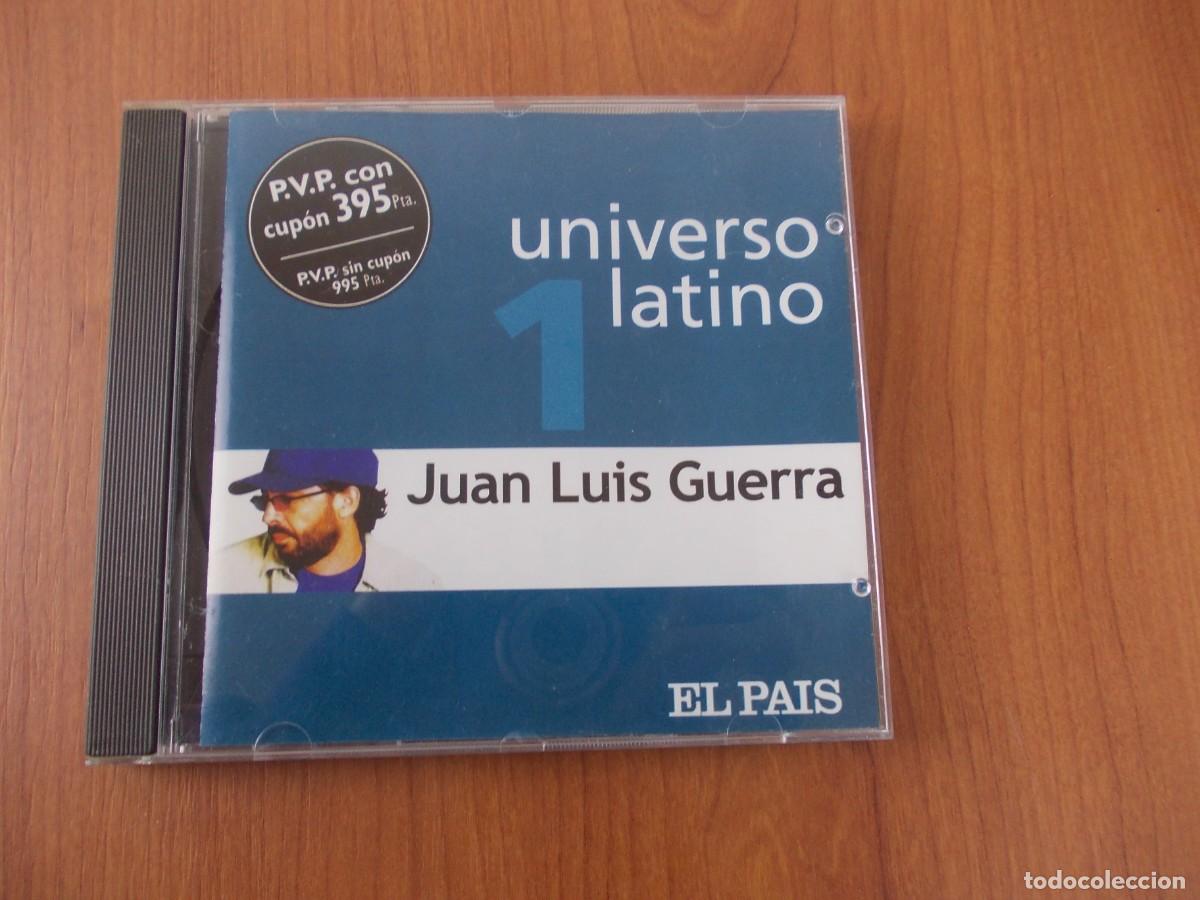Music CDs: caratula folleto sin cd juan luis guerra universo latino 1 diario el pais 2001 bachata canciones
