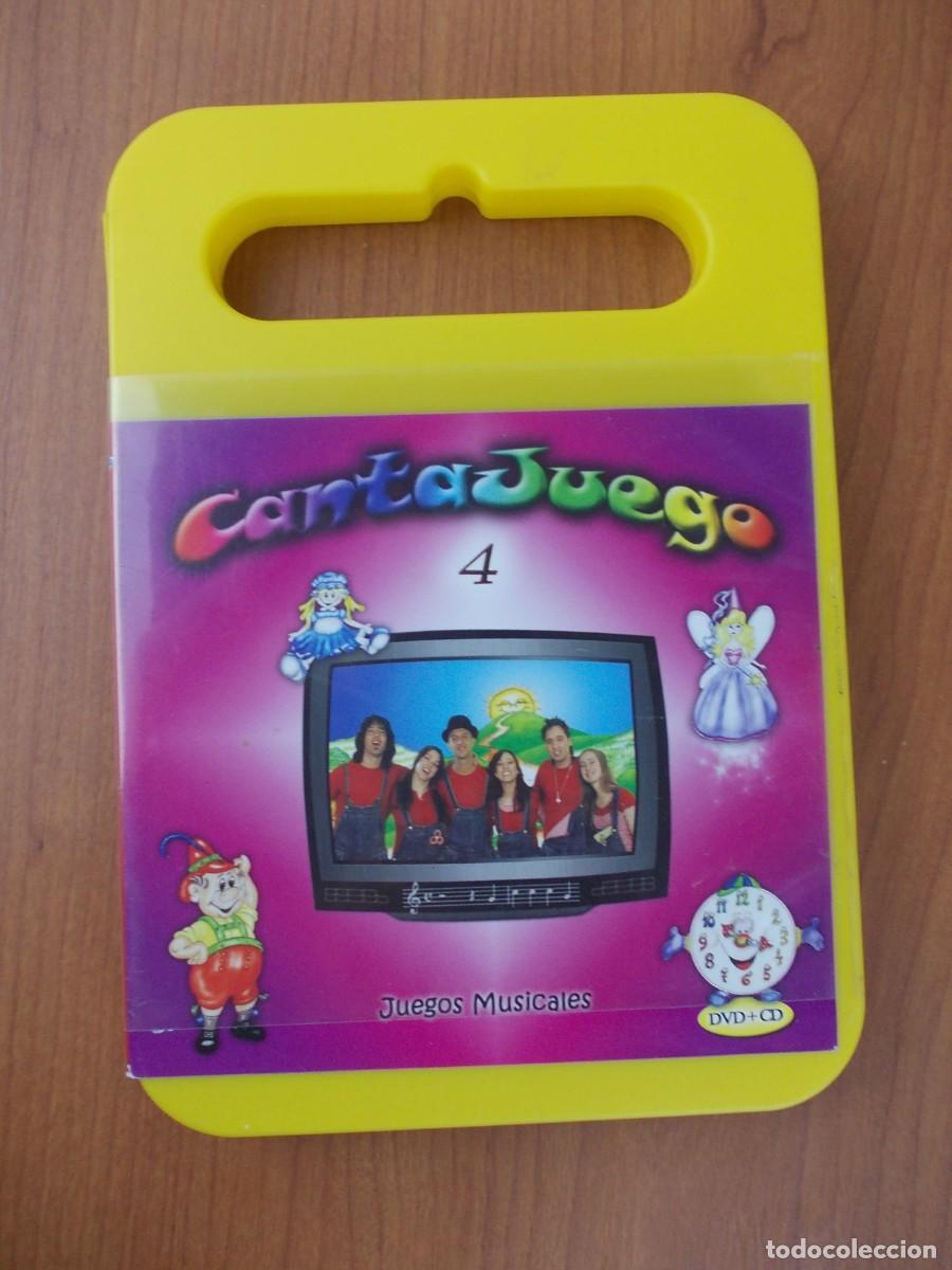 Music CDs: CD + DVD CantaJuego Vol. 4 Juegos Musicales Sony Music 2008 canciones infantiles retro