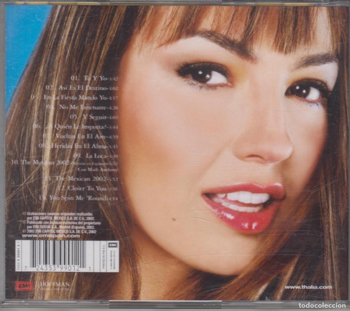 CDs de m&uacute;sica: Thal&iacute;a cd Thal&iacute;a 2002 Spain - Foto 2