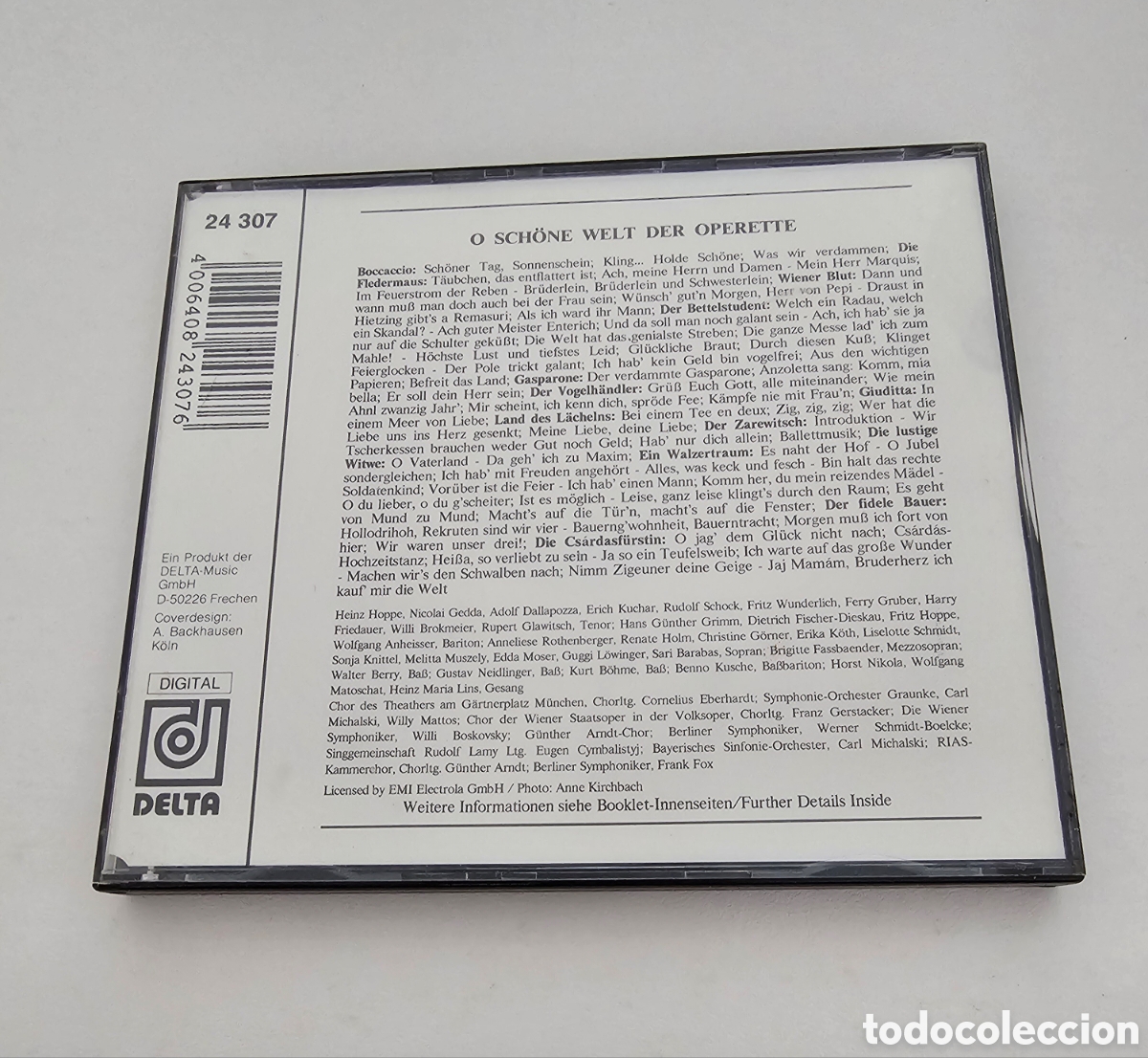 CDs de m&uacute;sica: CD&rdquo;O CHONE WALT DER OPERETTE&rdquo; - Foto 2