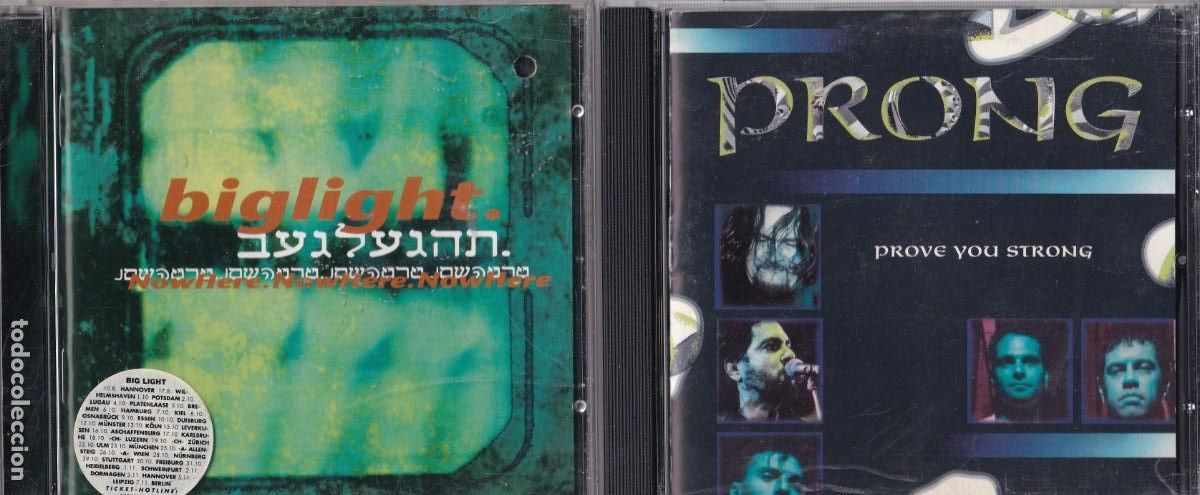CDs de m&uacute;sica: Lote 2 CD : Prong + Biglight