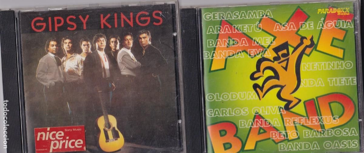 CDs de Musique: Lote 2 CD : Gipsy Kings + Axe Band