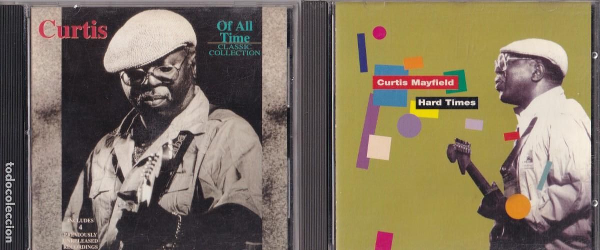 Music CDs: Lote 2 CD : Curtis Mayfield