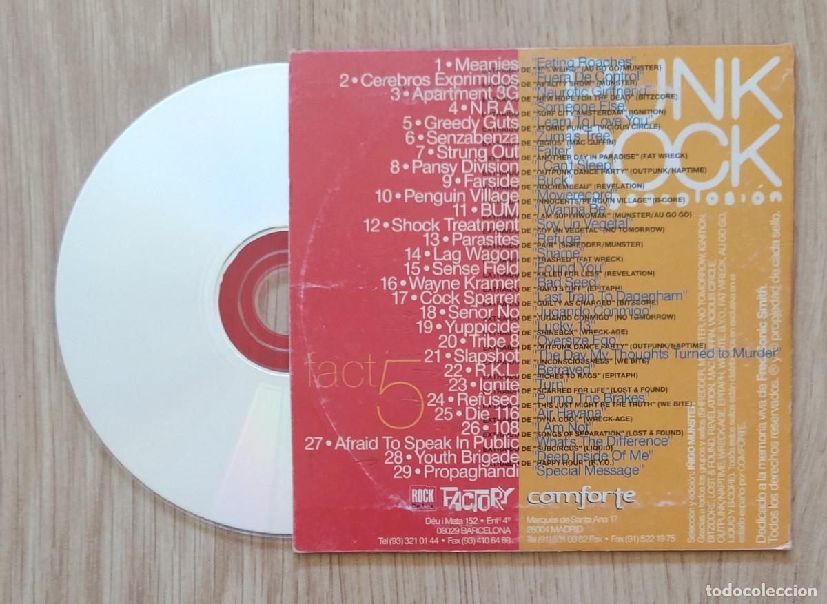 CDs de m&uacute;sica: CD recopilatorio &rdquo;Punk rock megaexplosi&oacute;n&rdquo; - Foto 2