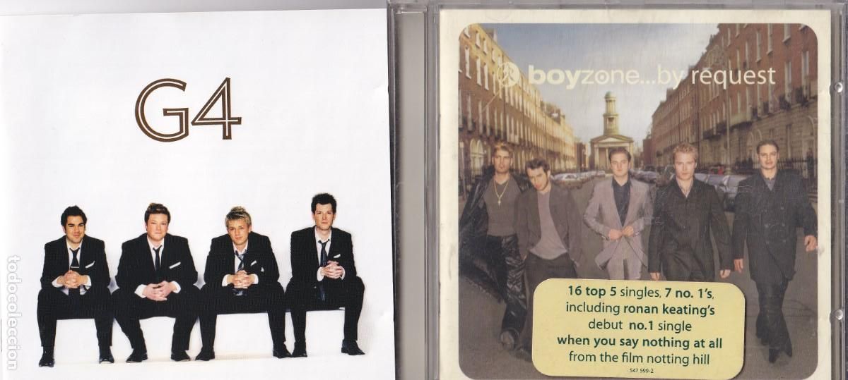 CD de M&uacute;sica: Lote 2 CD : G4 + Boyzone