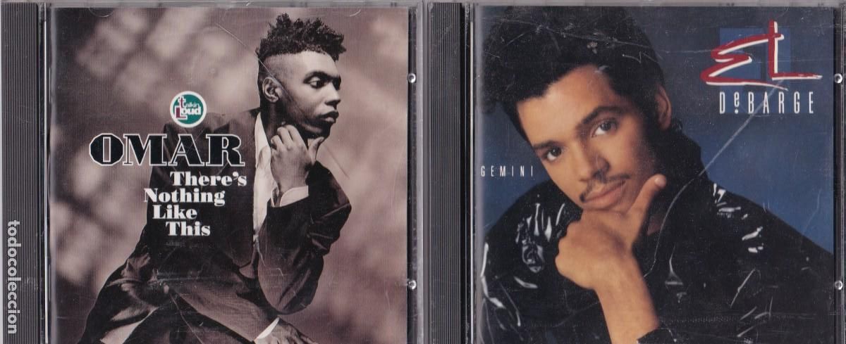 CDs de m&uacute;sica: Lote 2 CD : El Debarge+ Omar