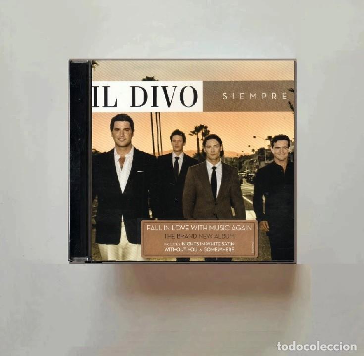 CDs de m&uacute;sica: IL DIVO. SIEMPRE. CD.
