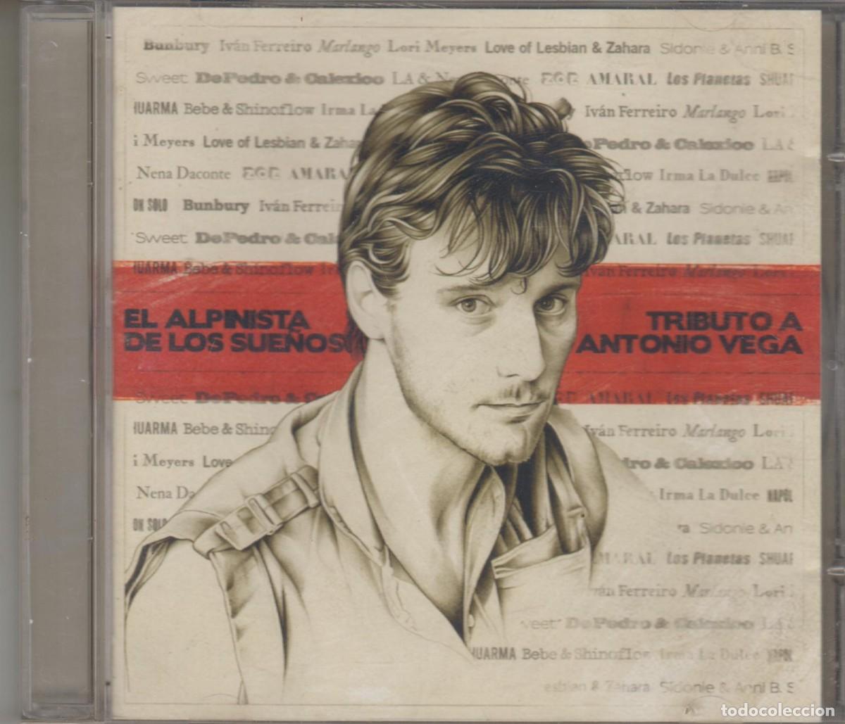 CDs de m&uacute;sica: El alpinista de los sue&ntilde;os cd Tributo a Antonio Vega 2010 Los Planetas Bunbury Shuarma Amaral