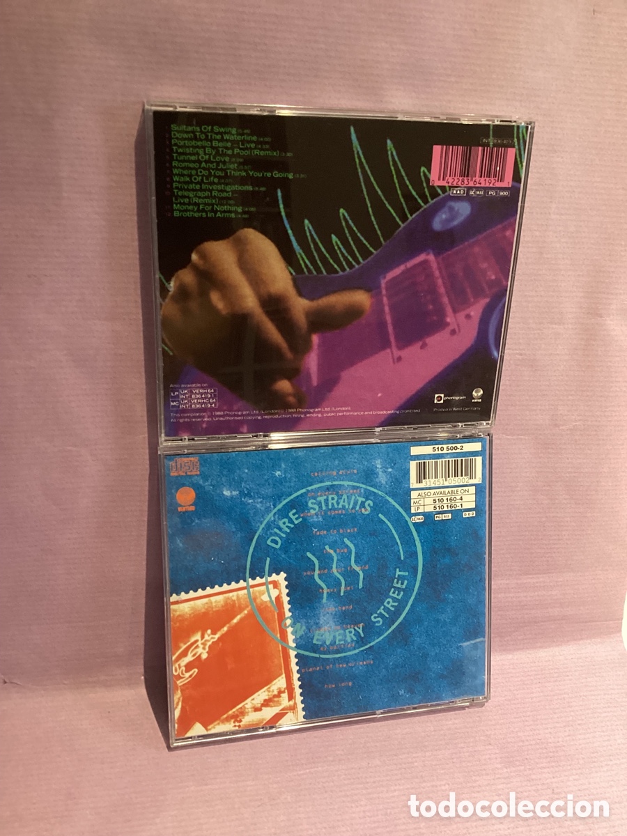 CDs de m&uacute;sica: Lote 2 Discos - Dire Straits - Foto 2