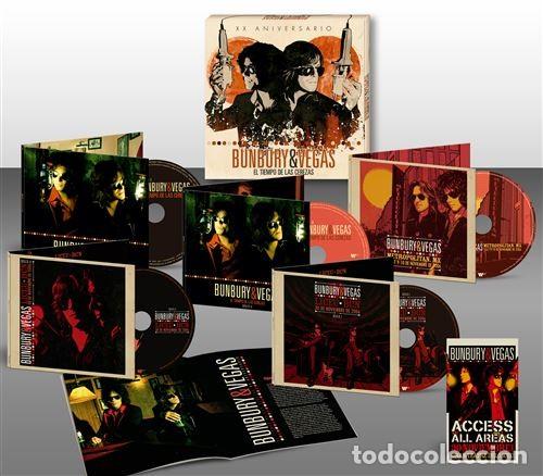 CDs de m&uacute;sica: Box Set El tiempo de las cerezas XX Aniversario-5 CDs+Libro de fotos+Pase laminado-RESERVA 13/11/26
