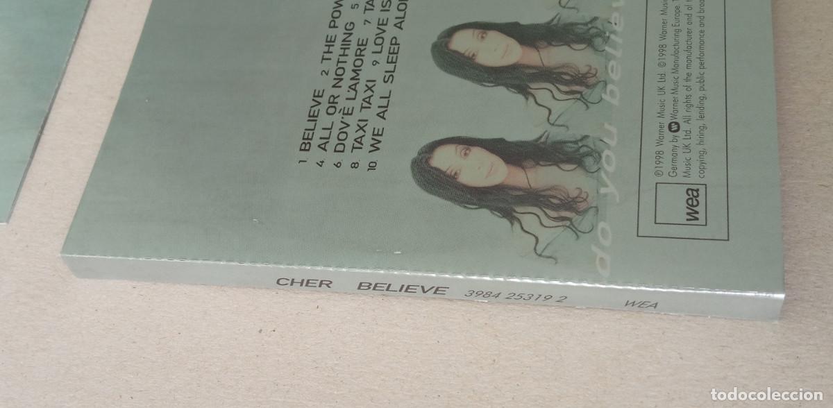 CDs de m&uacute;sica: Car&aacute;tula CD Cher - Believe - Foto 5