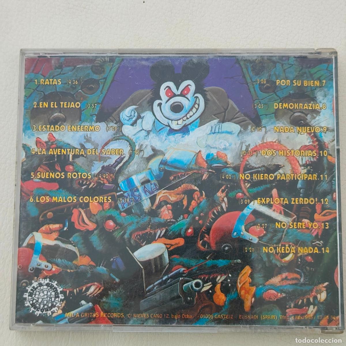 CDs de m&uacute;sica: SOZIEDAD ALKOHOLIKA RATAS CD- - Foto 2