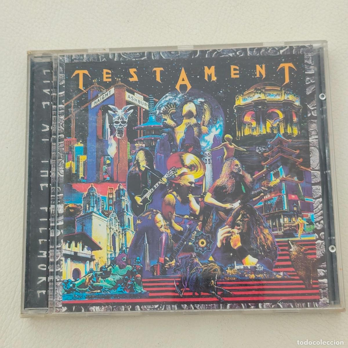CDs de m&uacute;sica: testament live at the fillmore CD