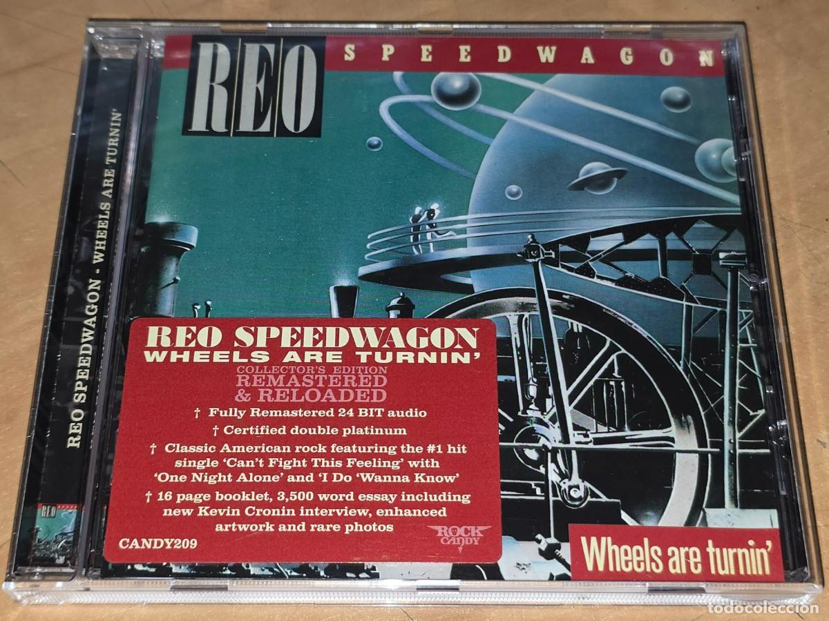 CDs de m&uacute;sica: REO SPEEDWAGON CD Wheels..1984. Edic. Rock Candy 2013-Hard Rock-Toto-Journey-Foreigner-Survivor-y&t