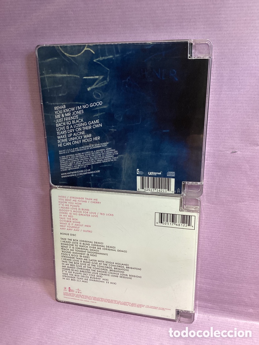 CDs de m&uacute;sica: Lote 2 Discos - Amy Winehouse - Foto 2