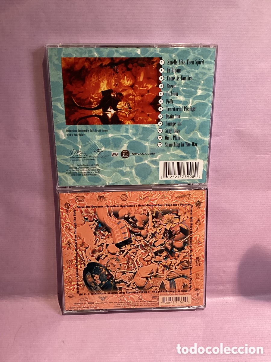 CDs de m&uacute;sica: Lote 2 Discos - Nirvana - Foto 2