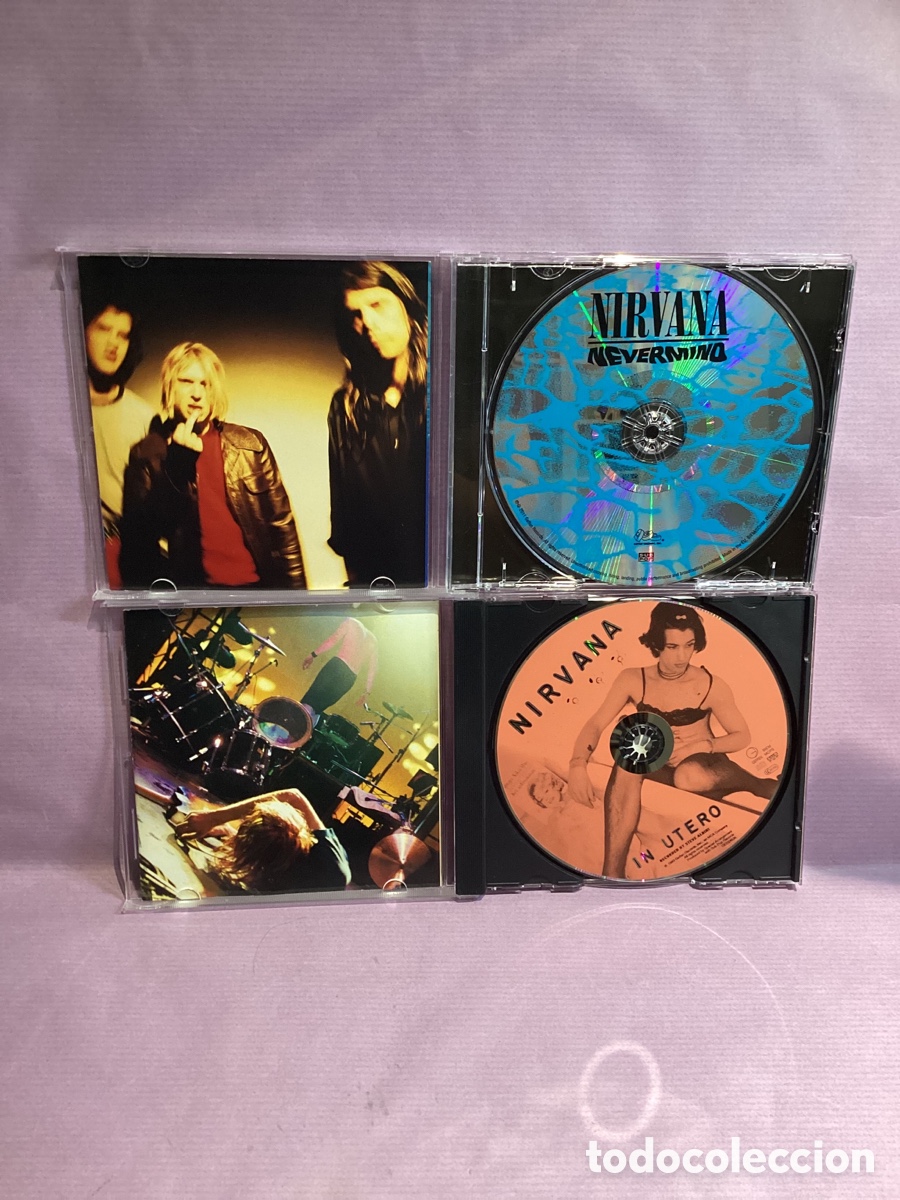 CDs de m&uacute;sica: Lote 2 Discos - Nirvana - Foto 3
