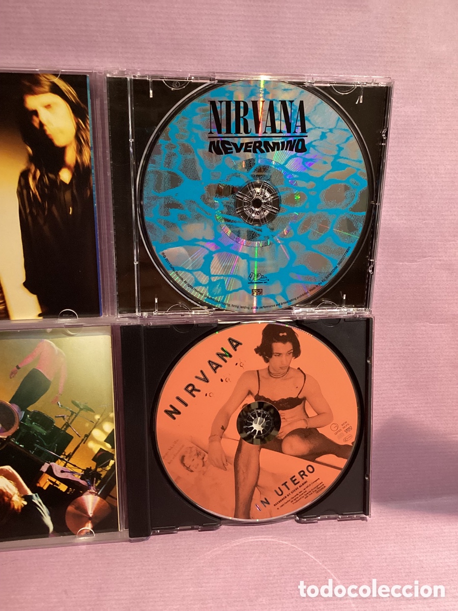 CDs de m&uacute;sica: Lote 2 Discos - Nirvana - Foto 5
